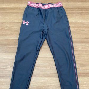 UNDER ARMOUR GIRLS ACTIVE HEATGEAR ELASTIC WAIST PANTS